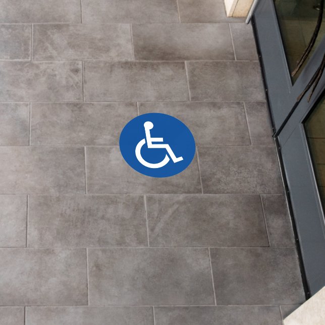 Accessibility Floor Decals (Restaurant)