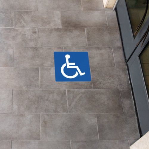Accessibility Floor Decals