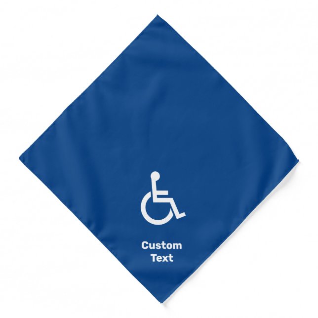 Accessibility Icon Bandana (Front)
