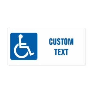 Accessibility Self-inking Stamp