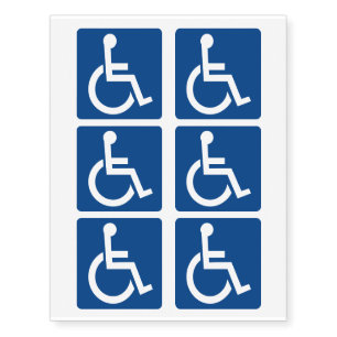 Accessibility Temporary Tattoos