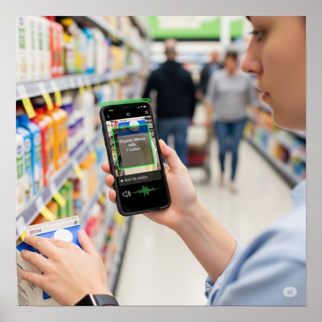 Accessible Product Information Poster (Front)