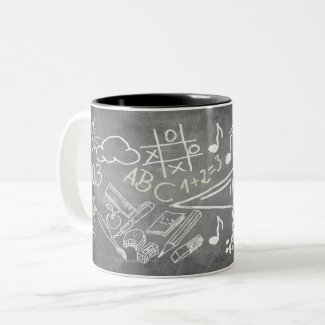 Accessories for enrollment in chalkboard style
