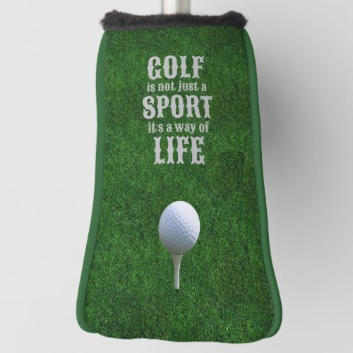 Accessorize Your Golf Game with Our Stylish Putter Golf Head Cover