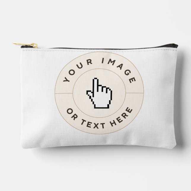 Accessory Pouch - Custom Add your image/text (Front)