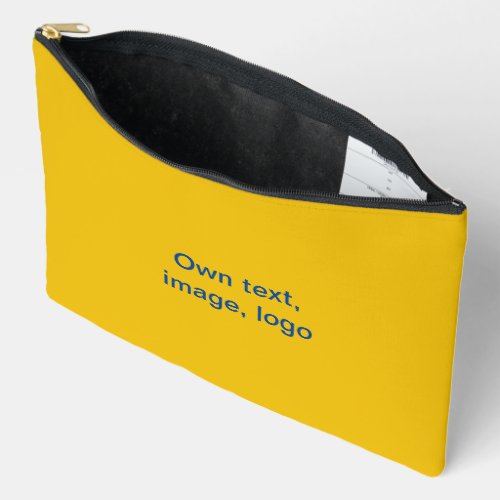 Accessory Pouch Large uni Yellow