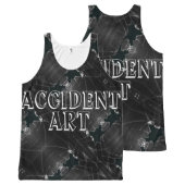 Accident Art Logo on Tank Shirt (Front and Back)