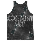 Accident Art Logo on Tank Shirt (Back)