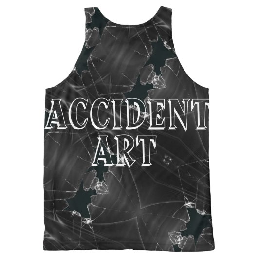Accident Art Logo on Tank Shirt (Back)