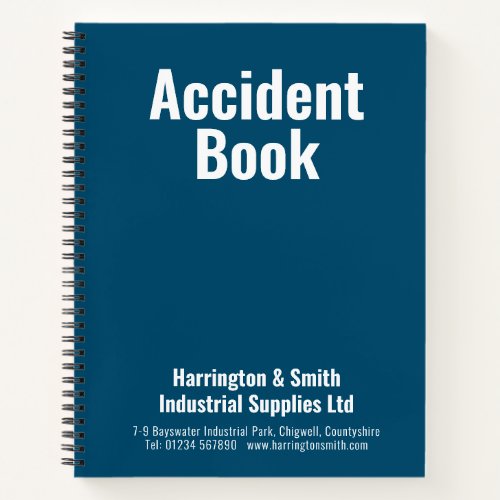 Accident Book for Businesses