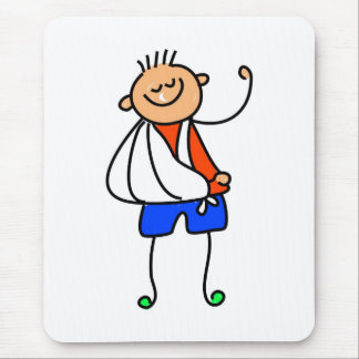 Accident Kid Mouse Pad