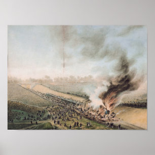 Accident on the Versailles to Bellevue Railway Poster