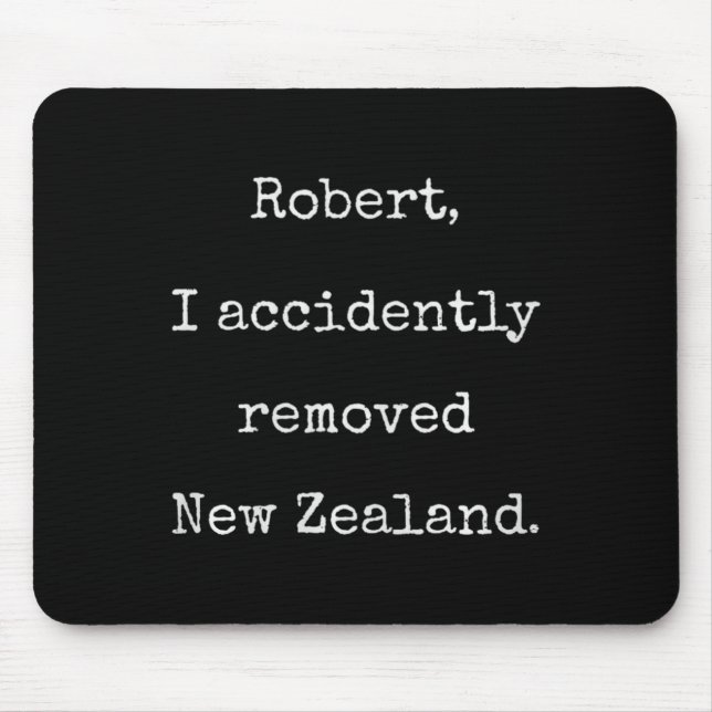 Accidently Removed Nz - Funny Marcus Vr Chat Humor Mouse Pad (Front)