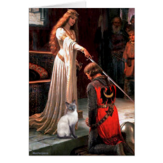 Accolade - Blue Point Siamese cat Cards