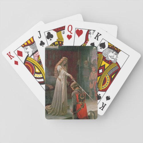 Accolade by Edmond Blair Leighton Poker Cards