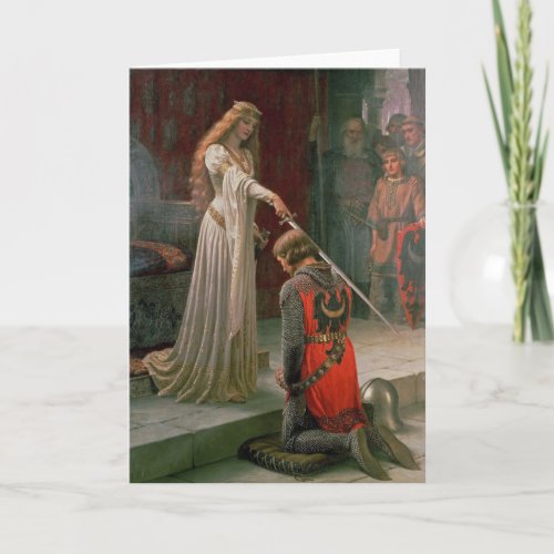 Accolade by Edmund Blair Leighton Card