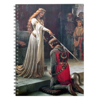 Accolade By Edmund Blair Leighton Notebook by EndlessVintage at Zazzle