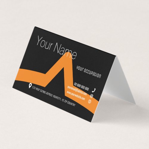 ACCOLADE Collection Folded Business Card