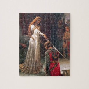 Accolade [Edmund Blair Leighton] Jigsaw Puzzle