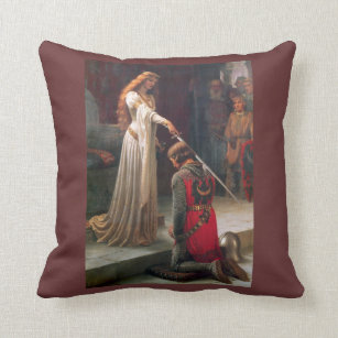 Accolade-The Knight Throw Pillow