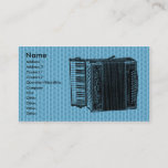 Accordian Business Card at Zazzle