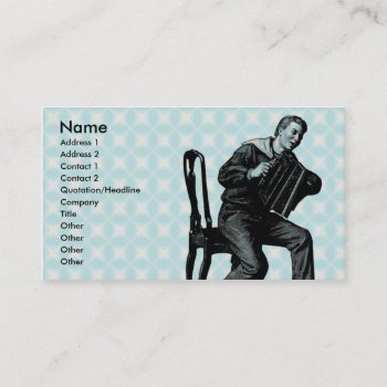 Accordian Business Card by businesscardtemplate at Zazzle
