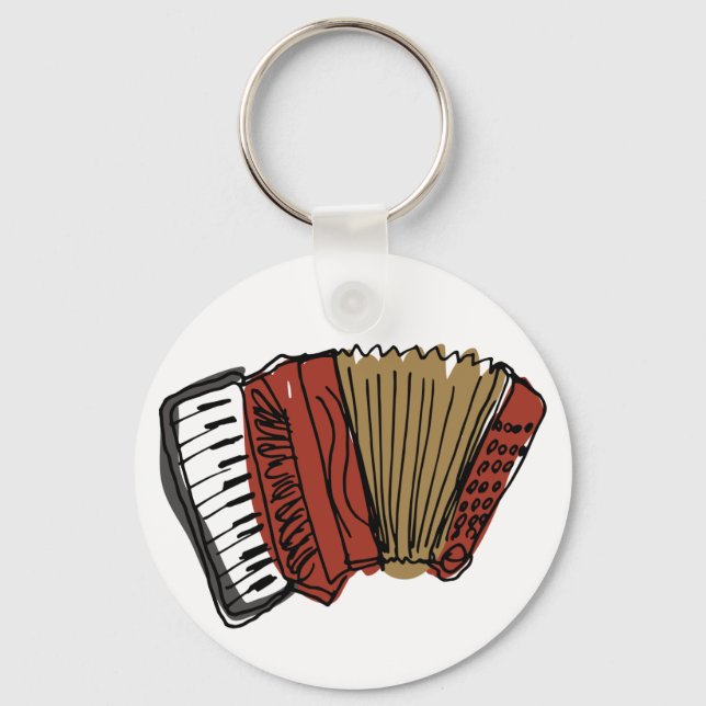 Accordian Keychain (Front)