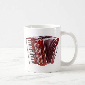 Accordian Musical Instrument Coffee Mug by Bubbleprint at Zazzle