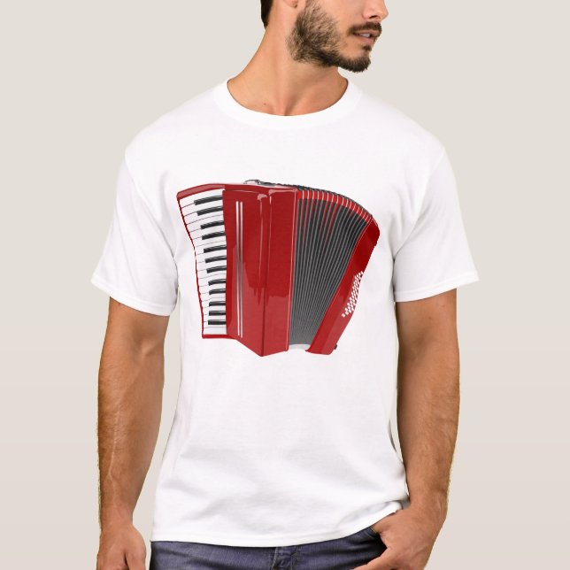 accordian players tshirt (Front)