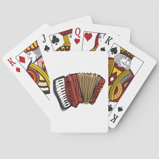 Accordian Poker Cards (Back)