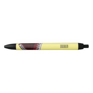 Accordion cartoon illustration pen