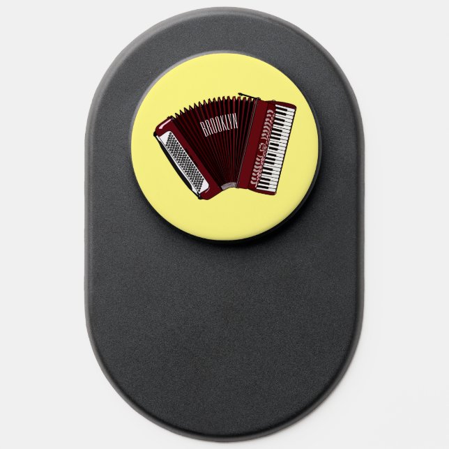 Accordion cartoon illustration PopSocket (Popsocket)
