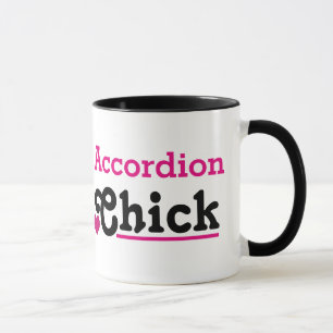 Accordion Chick Mug