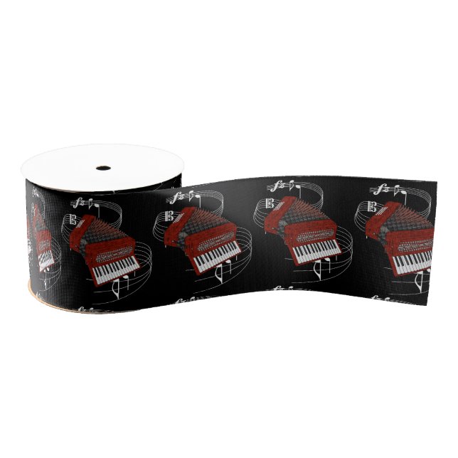 Accordion Dark Ribbon (Spool)