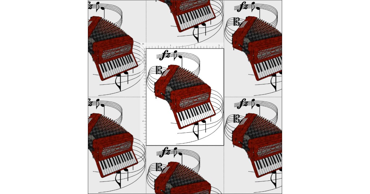 Accordion Fabric Zazzle