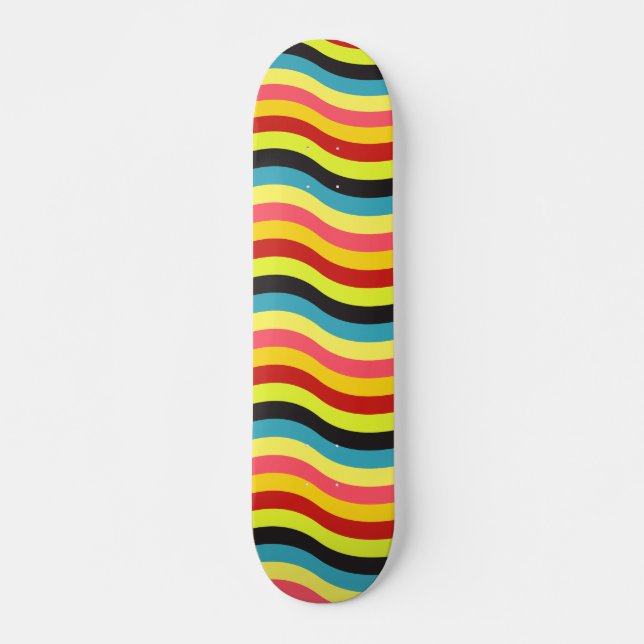 Accordion Ice Cream Skateboard Deck (Front)