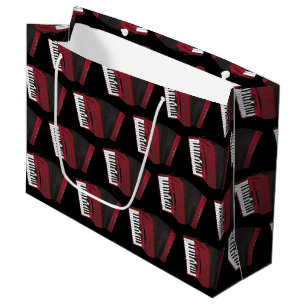 Accordion Instrument Musician Music Teacher Large Gift Bag