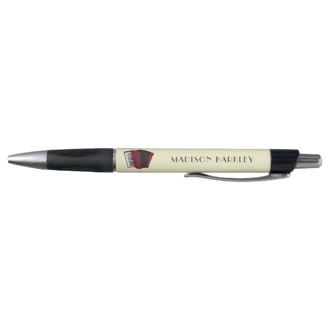 Accordion Instrument Musician Music Teacher Pen (Bottom)