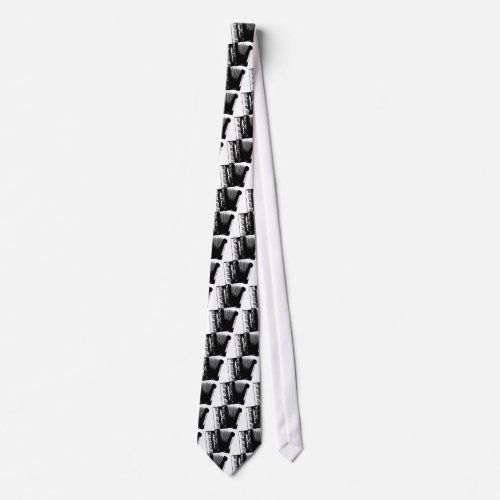 accordion neck tie