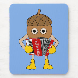 Accordion Nut Mouse Pad