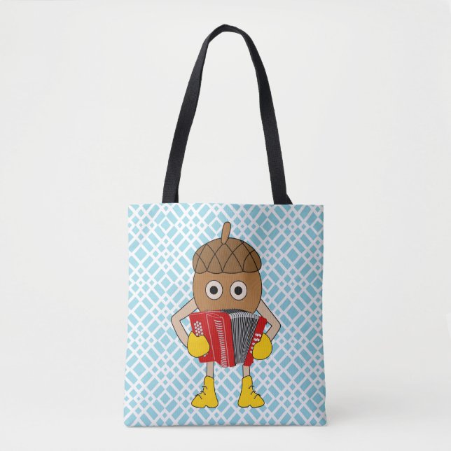 Accordion Nut Tote Bag (Front)
