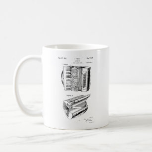 Accordion Patent Coffee Mug