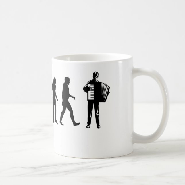 Accordion Player Coffee Mug (Right)