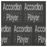 Accordion Player Extraordinaire Fabric
