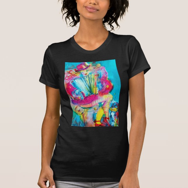 ACCORDION PLAYER IN THE NIGHT T-Shirt (Front)