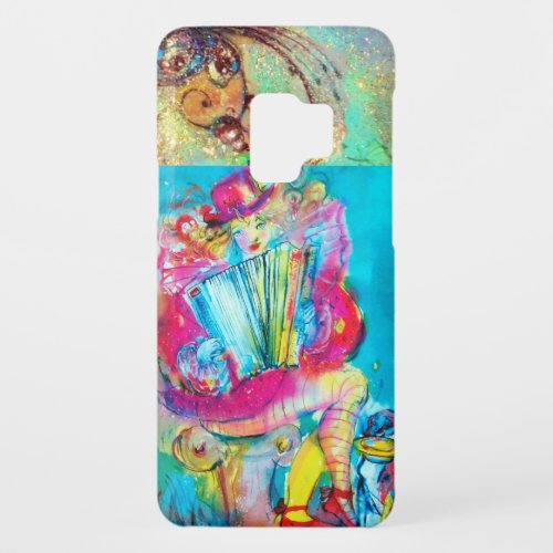 ACCORDION PLAYER IN THE NIGHT Watercolor Case_Mate Samsung Galaxy S9 Case
