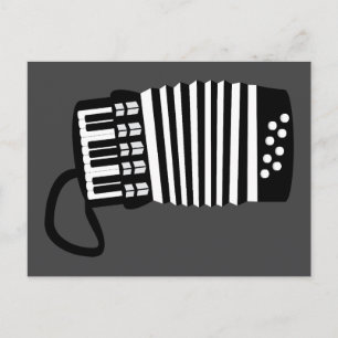 Accordion Postcard
