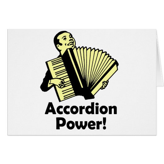Accordion Power! Cards (Front Horizontal)