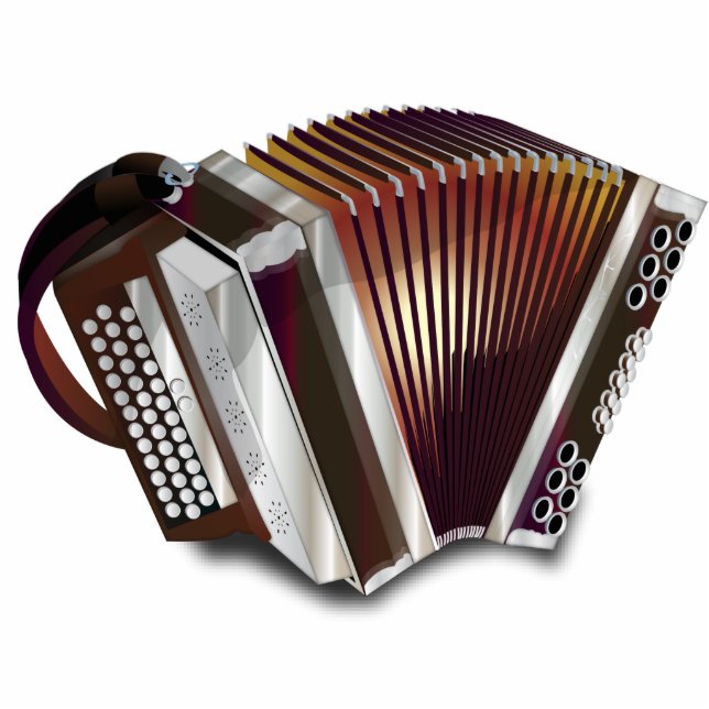 Accordion Statuette (Front)