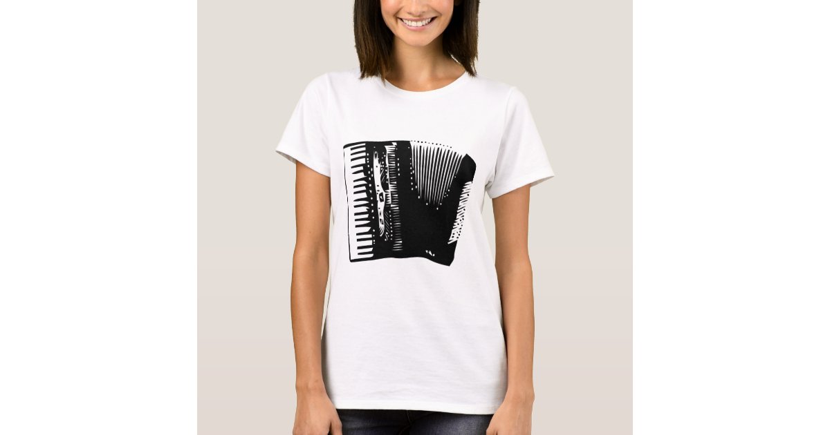 accordion TShirt Zazzle